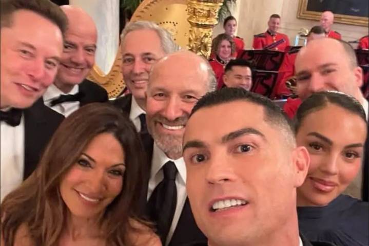 Cristiano Ronaldo se reúne con Trump y empresarios destacados