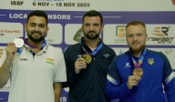 Anish Bhanwala wins silver at ISSF World Championship after surviving four shoot