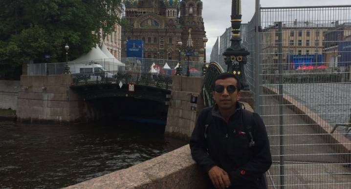 Columna Javier por el mundo: En San Petersburgo