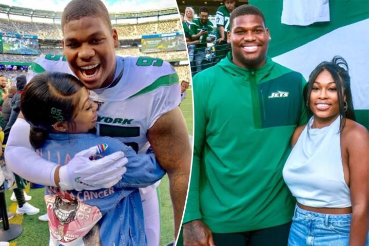 Quinnen Williams' wife reacts after surprise Jets trade: 'Highs and lows'