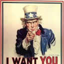 Cómo nació el icónico afiche del Tío Sam que reversionó Patricia Bullrich