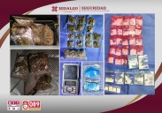 Detienen a presunto distribuidor de drogas en Apan