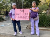 Marcha 25N: Colectivos avanzan en distintos puntos del Centro Histórico de la CDMX