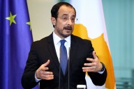 Leaders of ethnically split Cyprus agree to work towards reviving talks