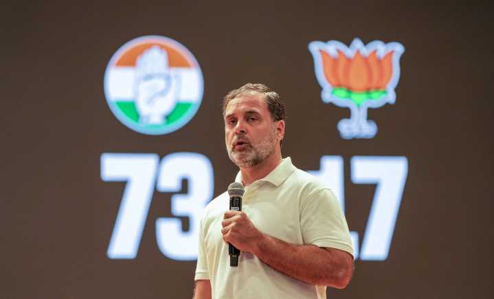 Haryana Polls ‘Stolen’, EC Colluded With BJP: Rahul Claims 25 Lakh Fake Entries In State Poll List