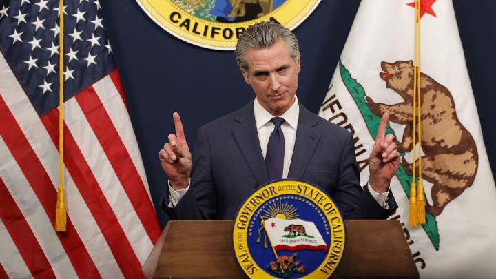 Sondeos en California apuntan a una victoria del plan de Newsom para un nuevo mapa electoral