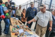 Presidente Jerí supervisó un operativo en el penal El Milagro, en La Libertad