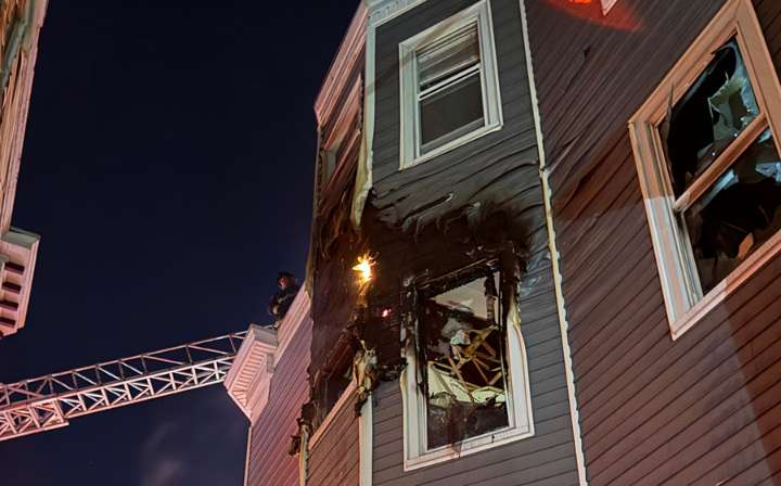 Resident injured in fire in three decker on Annapolis Street in Dorchester