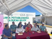 Planta “La Buena Mujer” distribuirá agua a 11 colonias paceñas