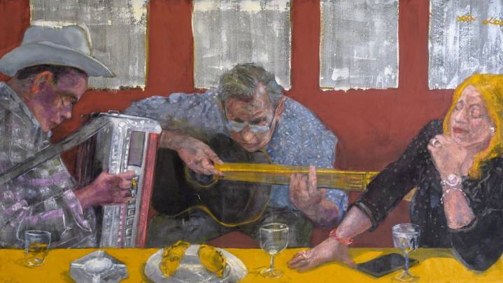 Se inaugura “Siempre estoy llegando” de Julio Lavallén con textos de Daniel Santoro y Freddy Suárez Gutiérrez