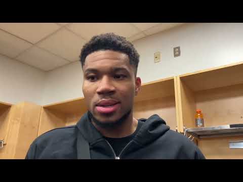 Milwaukee Bucks' Giannis Antetokounmpo speaks on his return from injury