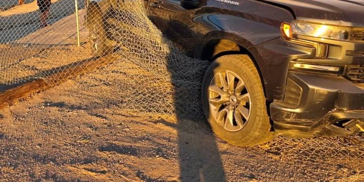 Man dies after crash sends fencepost through car windshield in northwestern AZ