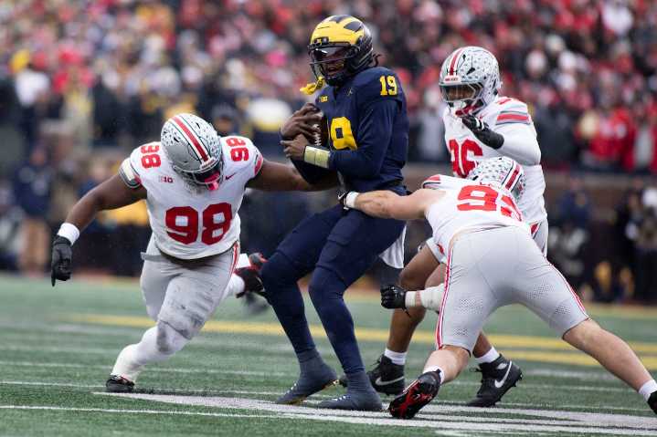 Michigan’s Bryce Underwood underutilized and overwhelmed vs. Ohio State defense