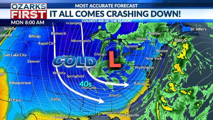 Feeling mild this week, like winter next week