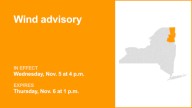 NY weather: Wind advisory for Clinton and Essex counties for Wednesday and Thursday