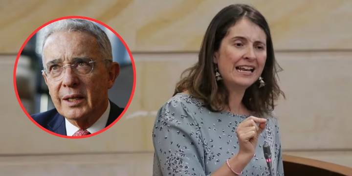 Paloma Valencia reaccionó al anuncio del Centro Democrático, que dejaría en manos del expresidente Uribe la escogencia del candidato