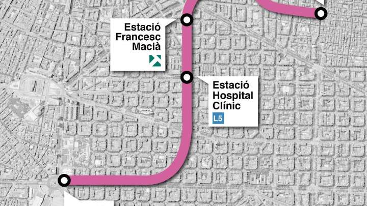 Cuenta atrás para la tuneladora de la L8 desde Plaça Espanya hasta Gràcia