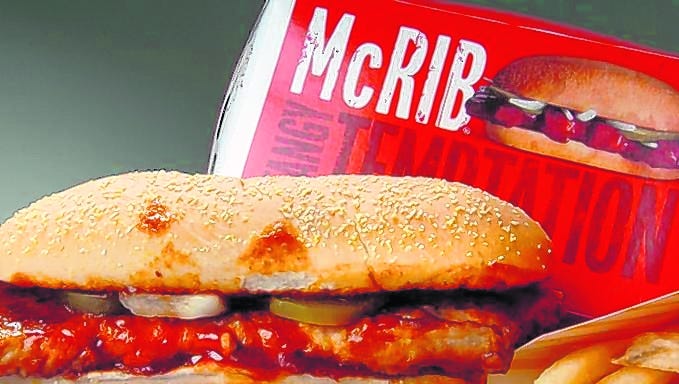 It's back! The McRib has returned to (some) Florida McDonald's