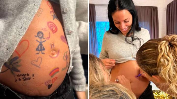 Oriana Sabatini festejó su baby shower con temática de “Harry Potter”