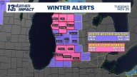 Winter Storm Warnings, Winter Weather Advisories in effect for Wednesday through Thanksgiving