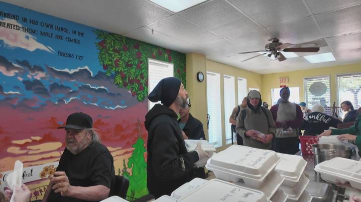 'We are their family, we're their friends' | Feed My Sheep serves Thanksgiving meals to hundreds in Temple