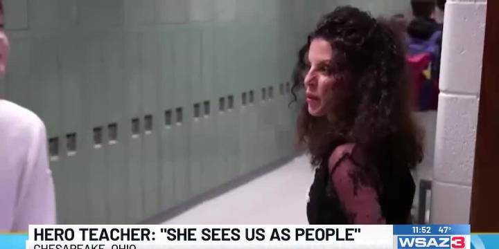 Local high school teacher recognized on Today show