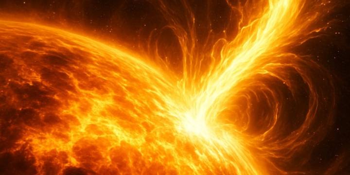 La explosión solar de una estrella joven podría explicar cómo surgen planetas habitables, afirma un estudio