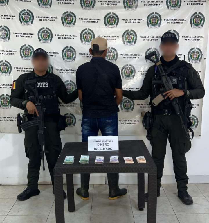 Incautan dinero en vía del Putumayo