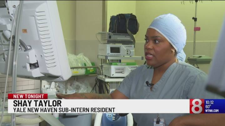 New Haven woman sub-intern at hospital where she worked as janitor
