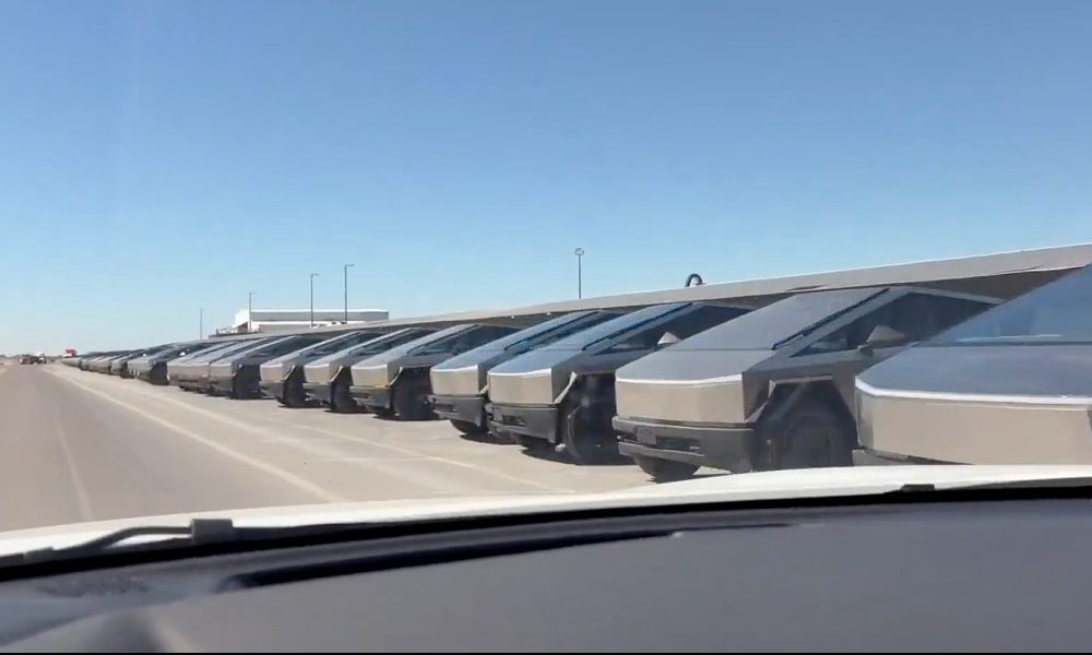 Tesla Cybertruck fleet takes over at SpaceX’s Starbase