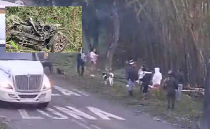 Un muerto por explosión de carrobomba en la vía Panamericana: esto se sabe