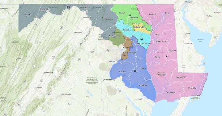 Maryland creates Redistricting Advisory Commission to recommend new congressional maps