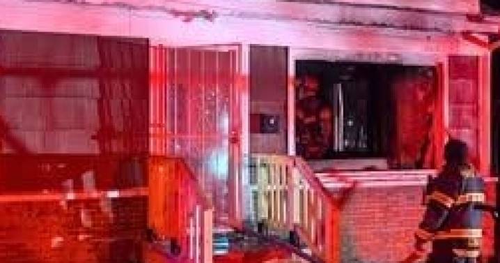 Intense wind-driven fire fuels blaze at Maple Heights home