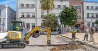 Comienzan las obras de mejora en la plaza Manolo Santander de Cádiz