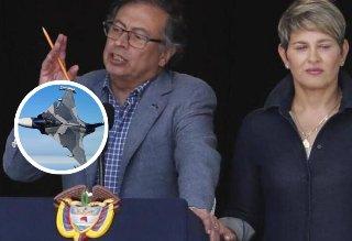 “Nada tiene que ver Verónica Alcocer con el contrato de Saab”: Petro sobre aviones Gripen