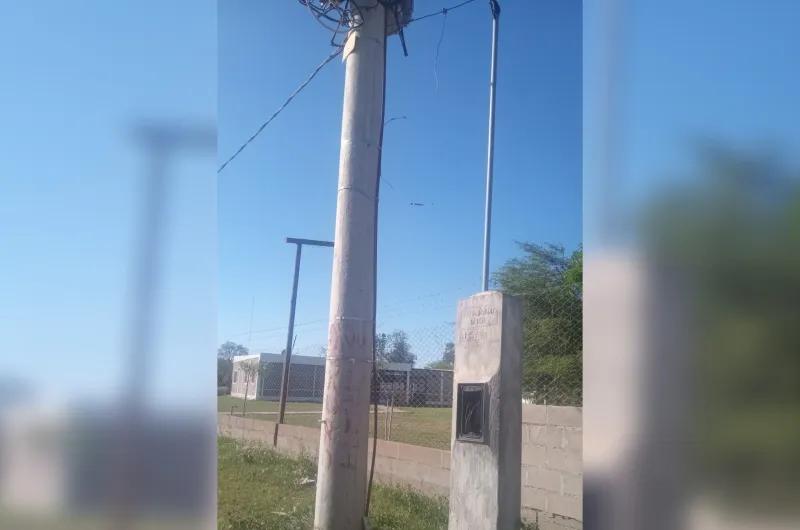 El robo de tableros eléctricos y cables, dejó sin luz a varios sectores de La Banda