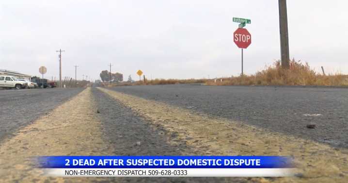 Car crash in North Prosser leads to double fatality amid domestic dispute