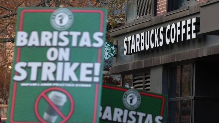 Starbucks strike expands on Black Friday as 'Red Cup Rebellion' continues