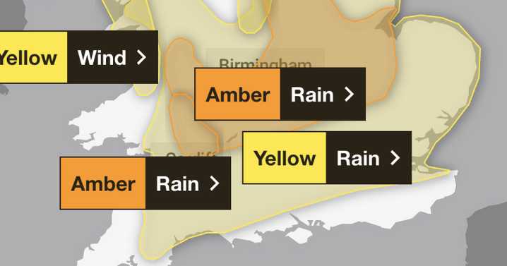 Storm Claudia: New Amber weather warnings for two UK regions amid 'danger to life'