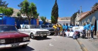 El Club Clásicos ruteros en Tilcara exhibió sus autos