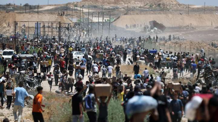 Los centros de distribución de ayuda respaldados por Israel y EEUU ponen fin a sus operaciones en Gaza