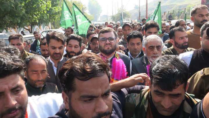 PDP’s Budgam candidate Aga Muntazir served notice over alleged MCC violation