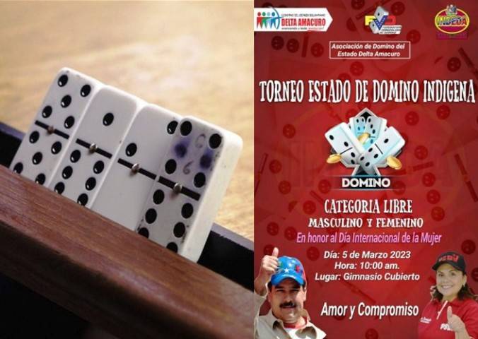 Realizarán torneo indígena de dominó por el Día de la Mujer