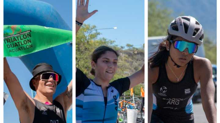 La primera fecha del triatlón pasó por dique El Jumeal