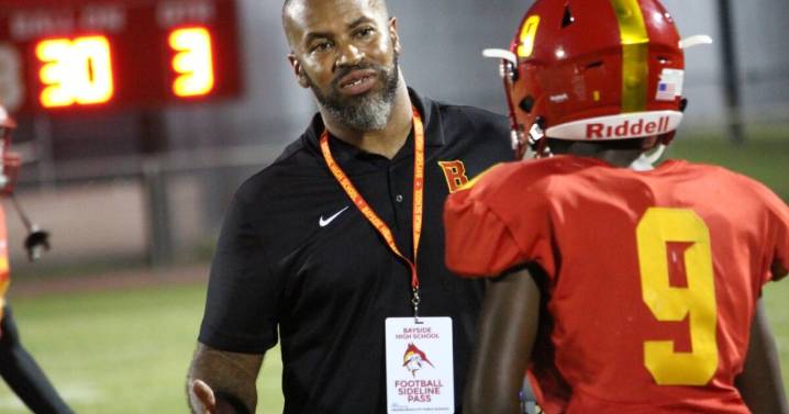 High school football community mourns Bayside's White