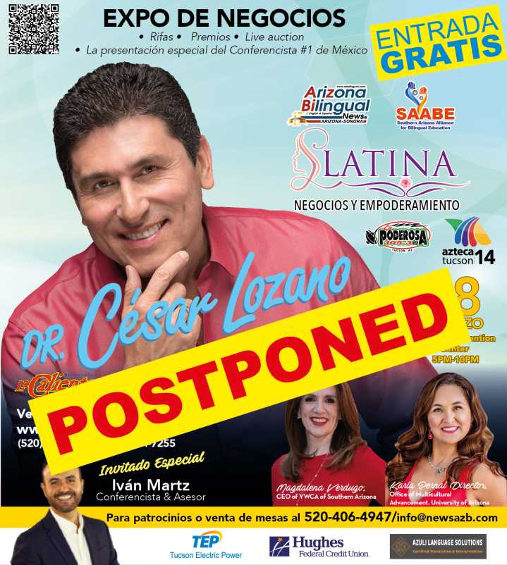 SAABE & ARIZONA BILINGUAL POSTPONE THE 2020 LATINAS BUSINESS & EMPOWERMENT CONFERENCE
