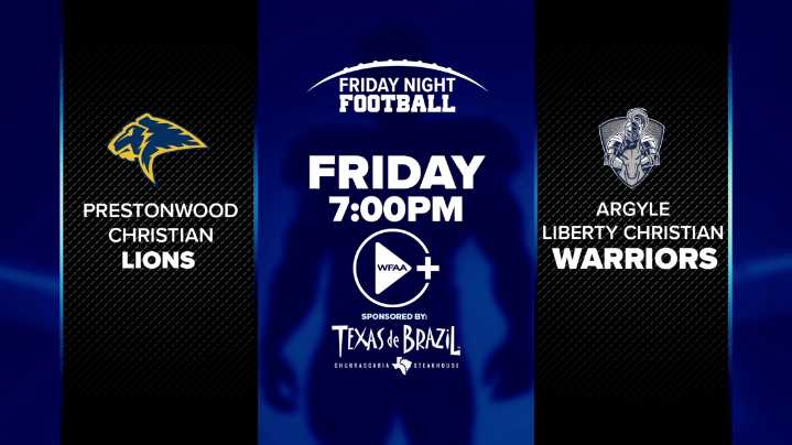 Prestonwood Christian, Liberty Christian square off in elite private school matchup on Friday Night Football on WFAA+