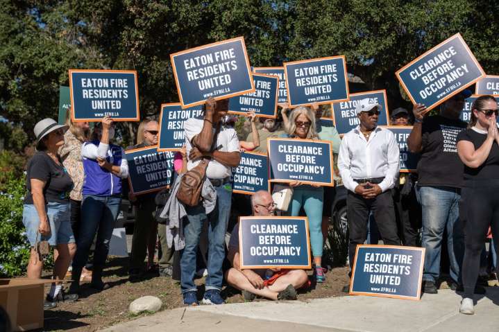Standing Altadena homes still contaminated after remediation, testing results show