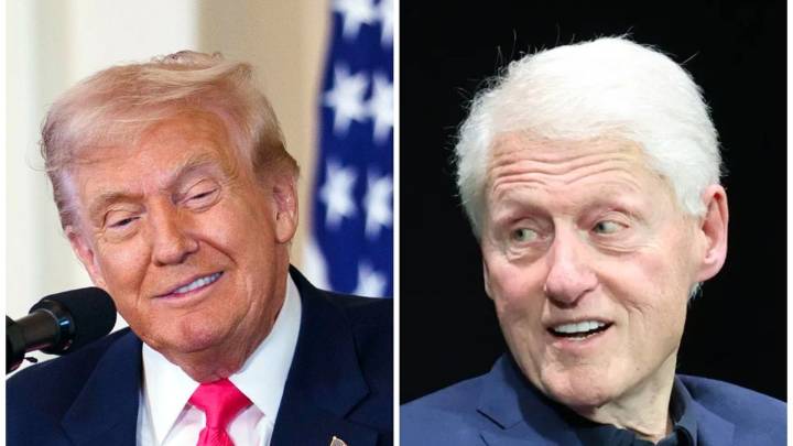 Trump exige que el FBI que investigue el vínculo de Clinton con Epstein