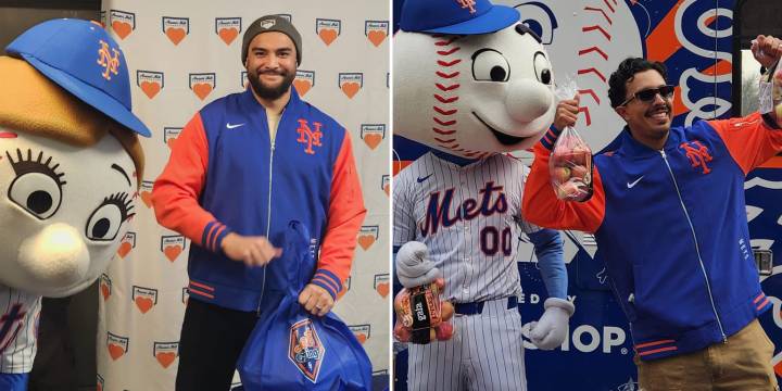 Sean Manaea, Mark Vientos help with Mets' Thanksgiving initiatives